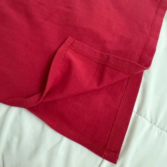 Vintage 90s JL Plum Red Button-Up Sleeveless Vest Top Medium Grammycore Teacher - Picture 9 of 10